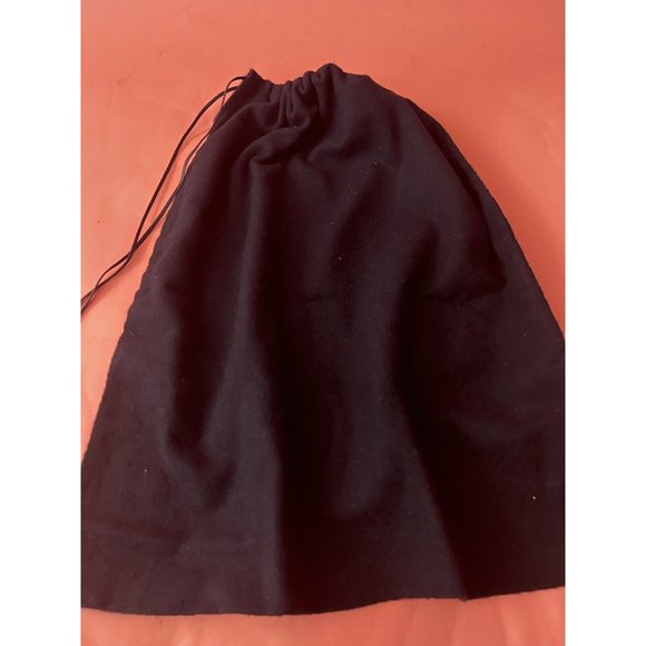 Prada Dust Bag Storage Cover Pouch Drawstring Blue Cotton 13.5" x 14" - Picture 4 of 4